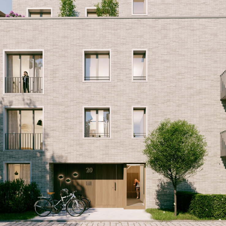 Wohnungsbau: Neubau einer Wohnanlage mit 103 Wohnungen und Tiefgarage, Parkviertel Kladow, Amberbaumallee 12/14/16/18, 14089 Berlin-Spandau