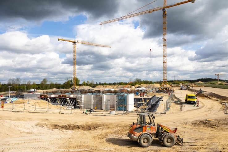 Industriebau: Errichtung einer Klärschlammverwertungsanlage (KVA) – Klärwerk Waßmannsdorf, Straße am Klärwerk 4, 12529 Schönefeld